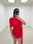 VESTIDO ROSAURA ROJO VESTIDO ROSAURA ROJO